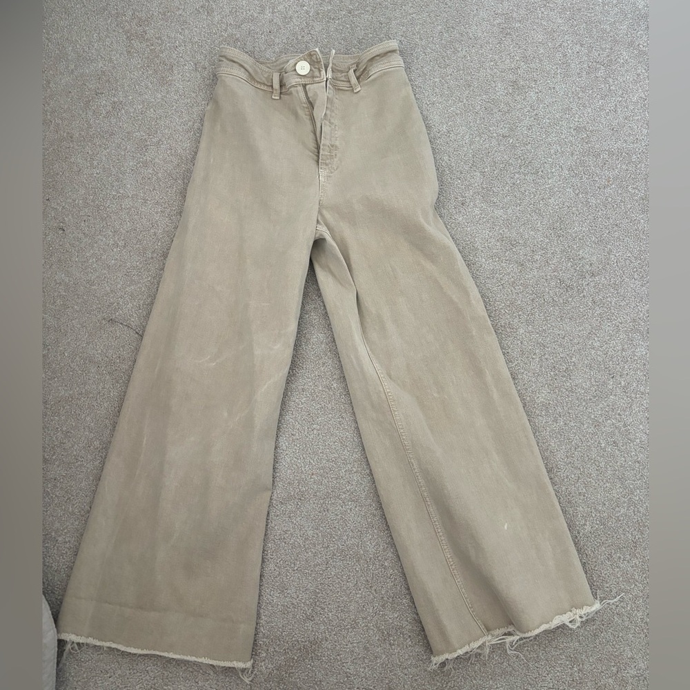 Zara marine high waisted pants!